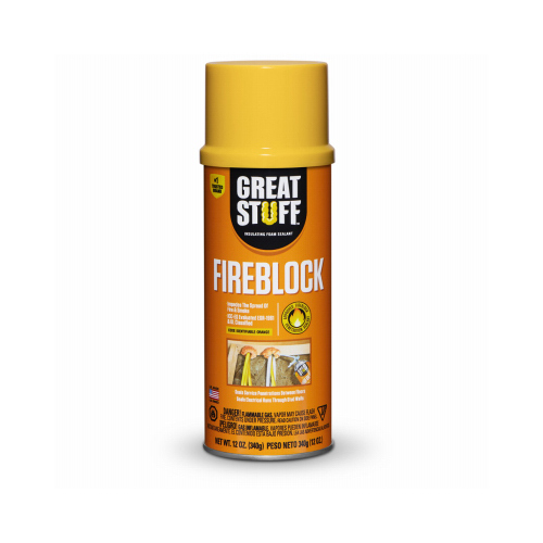 DDP SPECIALTY ELECTRONIC MATERIALS 306179 Fireblock Insulating Foam Sealant, 12-oz.