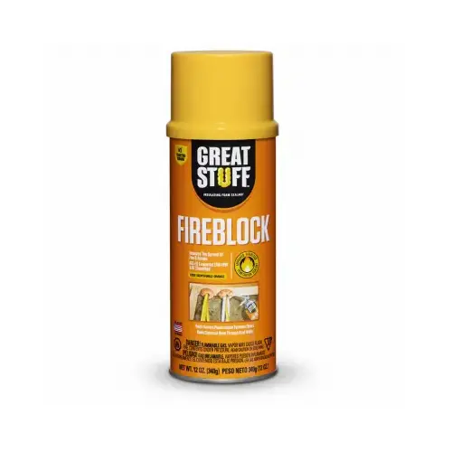 Fireblock Insulating Foam Sealant, 12-oz.