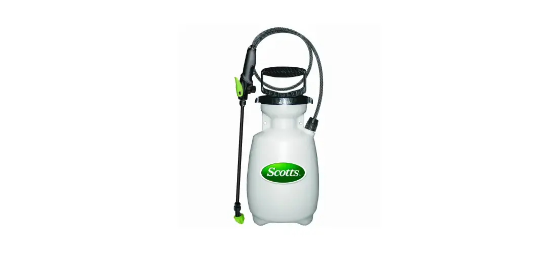 Scotts 190498 Garden Tank Sprayer, Multi-Nozzle, 1-Gallon