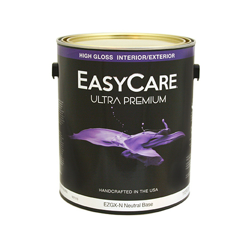 Ultra Premium Paint, Interior/Exterior, High Gloss Finish, EZGX-N, Neutral, Gallon - pack of 2