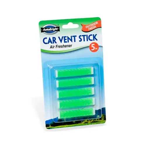 Regent Products 3304T Car Air Freshener, Vent Stick, Outdoor Fresh - pack of 5