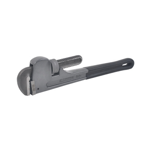 Pipe Wrench, Aluminum-Handle, 18-In.