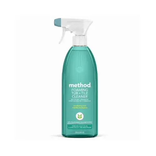 Foaming Tub & Tile Bathroom Cleaner, Eucalyptus Mint, 28-oz