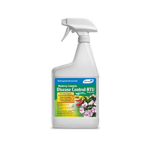 Monterey Lawn & Garden LG3174 Plant Complete Disease Control, Organic, Ready-to-Use, 32-oz.