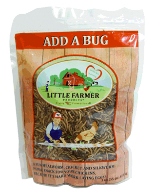 Little Farmer LFP17 Ad A Bug Chicken Treat, 1-Lb.