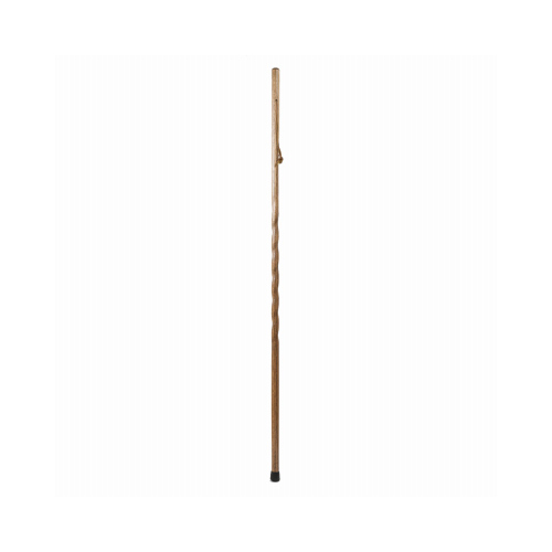 Brazos Walking Sticks 602-3000-1353 Walking Stick, Brown Twisted Trekker, 55-In.