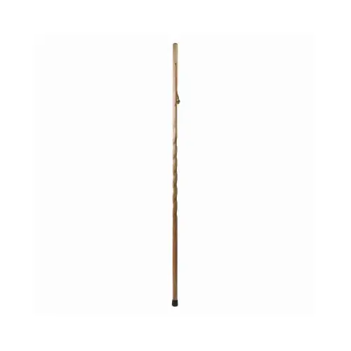 Brazos Walking Sticks 602-3000-1353 Walking Stick, Brown Twisted Trekker, 55-In.