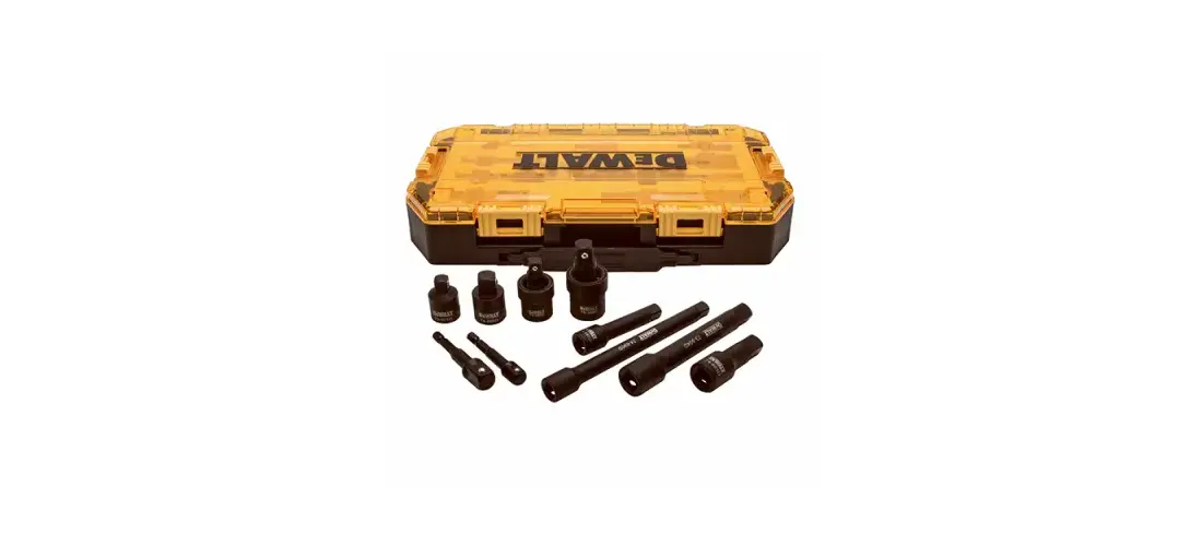 DEWALT DWMT74741 Socket Set, Black Oxide, Specifications: 3/8 in