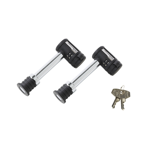 Barbell Pin Receiver Lock, Keyed Alike, Class III, IV, 5/8-In Pair