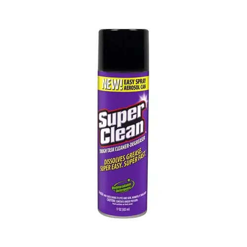 DEGREASER AEROSOL CAN 17 OZ Clear Light Purple