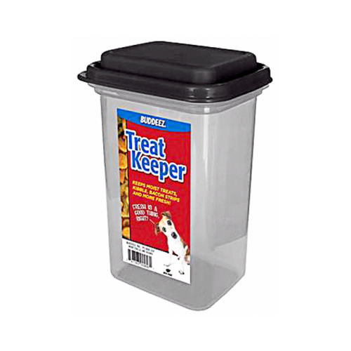 Buddeez 28004BLK Pet Treat Keeper, 12-oz.