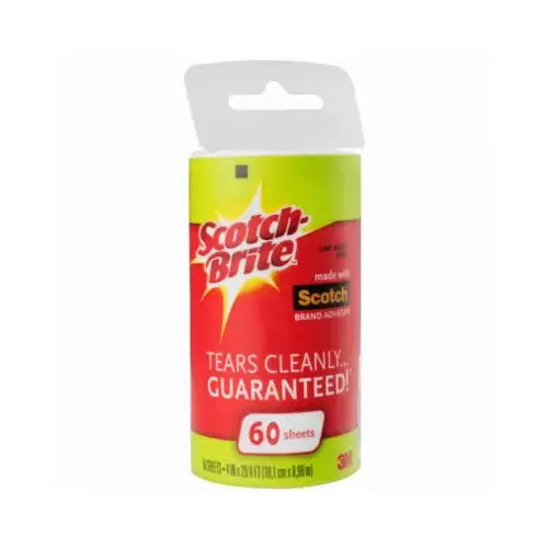 Lint Roller Refill, 60 Sheets Per Roll