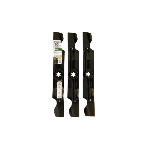 Arnold 490-110-M126 High-Lift Blade Set, 17-1/4 in L, For: 50 in Zero Turn Garden Tractors