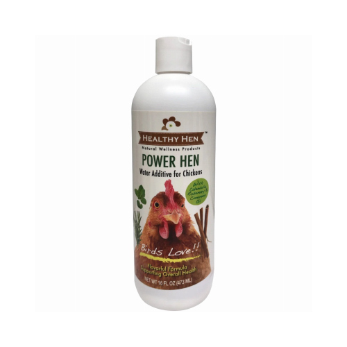 Coops and Feathers 650-02 Power Hen Poultry Water Additive, 16-oz.