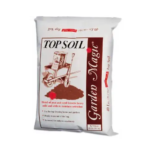 Lawn & Garden Top Soil, 40-Lbs.