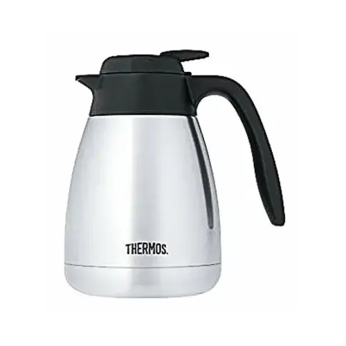 Carafe, Insulated Stainless Steel, 34-oz.