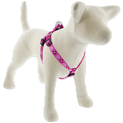 LUPINE INC 14244 Step-In Dog Harness, Non-Restrictive, Puppy Love, 3/4 x 15 to 21-In.