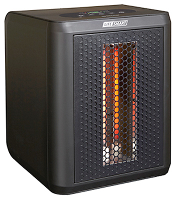 SUPPLY CHAIN SOURCES HT1166 Infrared Quartz Desktop Heater and Fan, 1500-Watt