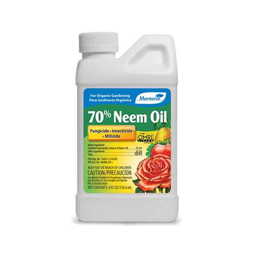 Monterey Lawn & Garden LG6128 Neem Oil, 70%, 8-oz.