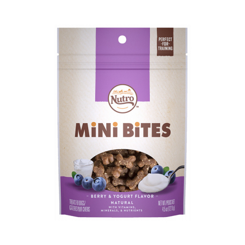 Dog Treats, Berry Mini Bites, 4.5-oz.