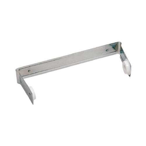 Paper Towel Holder, Steel, Chrome, Wall Mounting