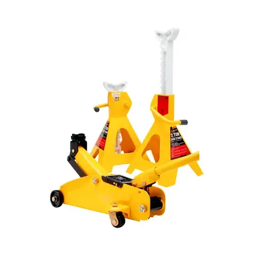 Performance Tool W1605 Trolley Jack & Stand Combo, 2-Ton