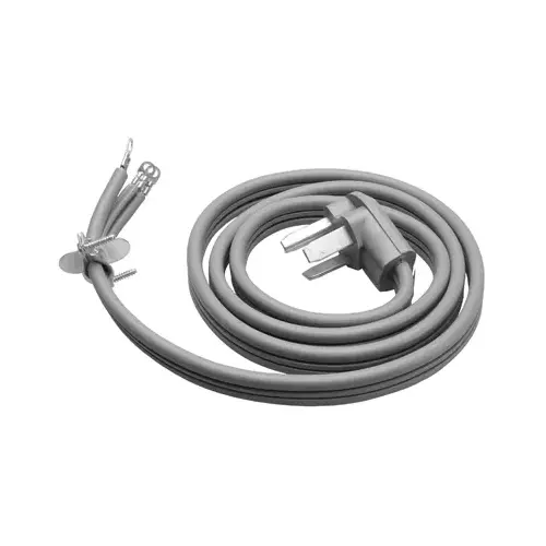 6-Ft. 10/3 SRDT Gray Flat Dryer Cord