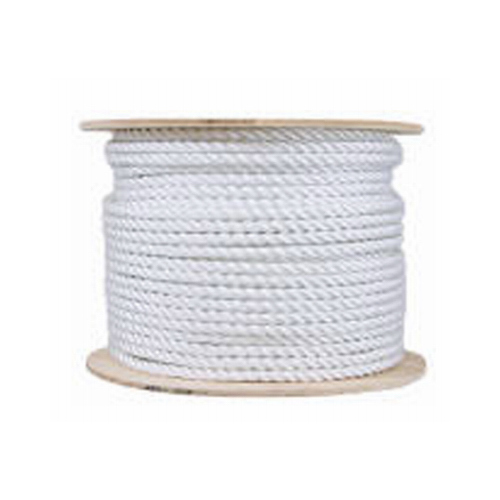 Rope, Twisted Cotton, Natural, 3/8-In. x 300-Ft.