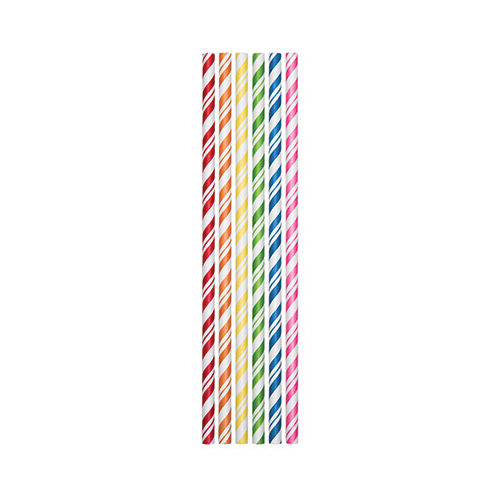 24CT Paper Straws ASSTD