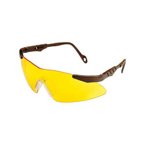 ALLEN COMPANY 2272 Reaction Shooting Glasses, Yellow Lens/Gray Frame