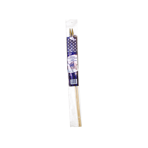 U.S. Handheld Flags, 8 x 12-In., 2-Ct Pair