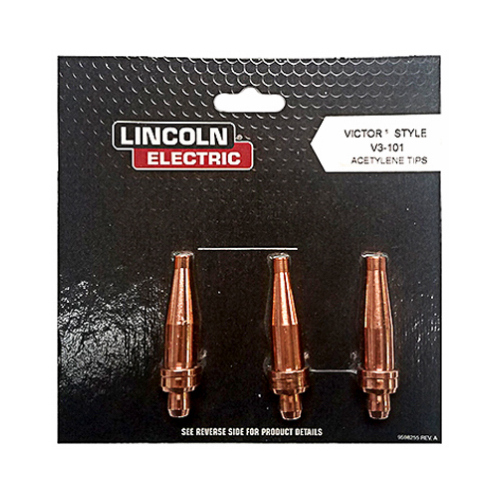 Lincoln Electric KH405 Acetylene Cutting Tips, Victor Series 3, 3-Pk.