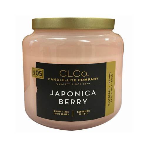 Candle Lite 4473061 Scented Candle, Japonica Berry, 14-oz.