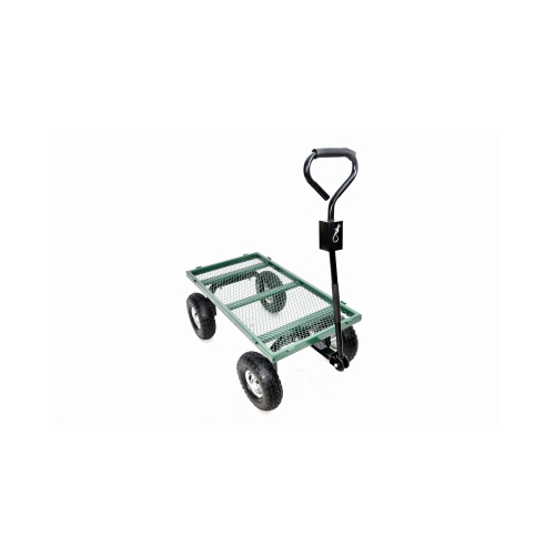 Green Thumb 70108 4-Wheel Mesh Garden Cart