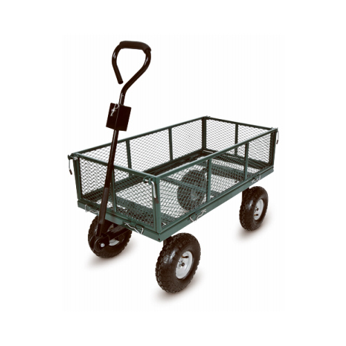 Green Thumb 70108 4-Wheel Mesh Garden Cart