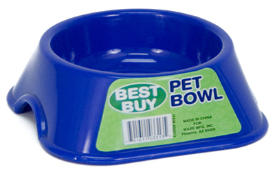 critterWARE 03313 Best Buy Pet Bowls, Assorted Colors, Medium