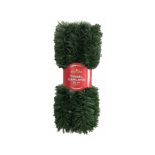 Brite Star 14-380-00 Christmas Garland, Artificial Pine Green, 30-Ft.