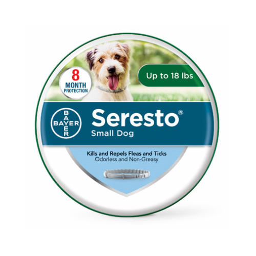 SERESTO 00724089579447 Flea & Tick Collar for Small Dogs, Adjustable