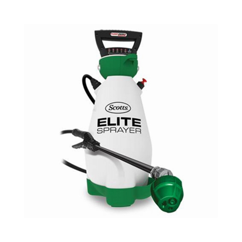 Elite Zero Pump Commercial-Grade Garden Sprayer, Battery Operated, 2-Gallons