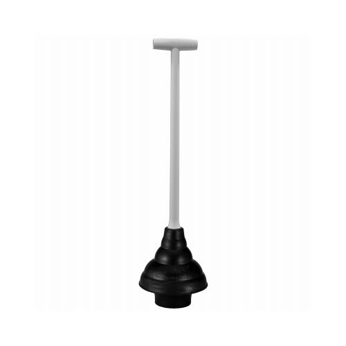 Korky 93-12W 93WH-4 Toilet Plunger, 6 in Cup, Ergonomic Handle