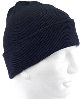 WIGWAM MILLS INC F4709-586-OS Watch Cap, Navy Acrylic, One Size