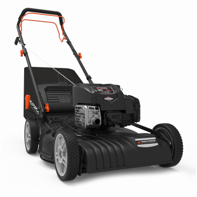 Yard Force YF22-3N1SPF 3-in-1 Self-Propelled FWD Gas Mower, 163cc Engine, 22-In. Deck