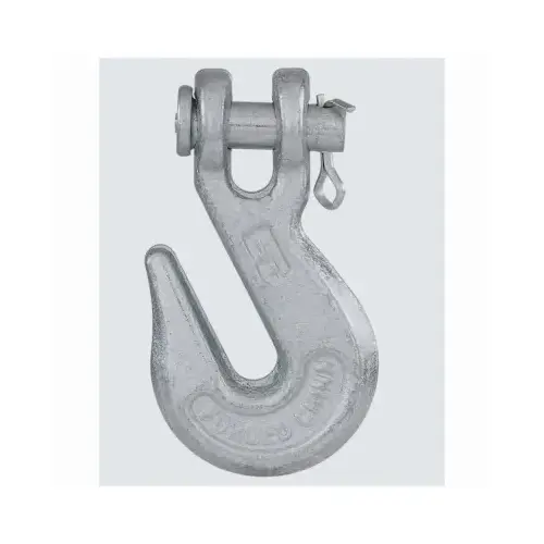 Clevis Grab Hook, Stainless Steel, 5/16 In.