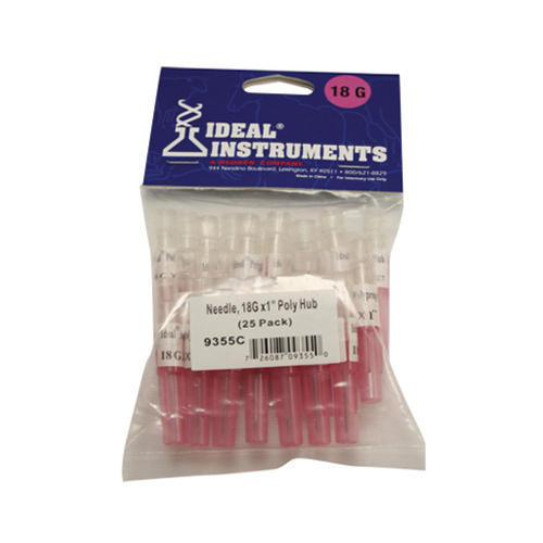 NEOGEN CORPORATION 9355 Livestock Injection Needles, Disposable, 1In