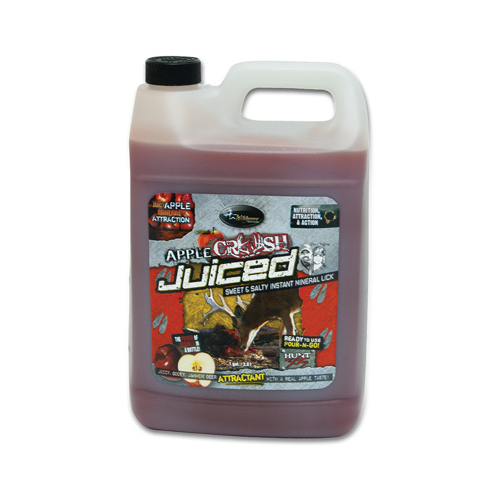 FLEXTONE GAME CALLS 00328 Apple Crush Juiced Deer Attractant, 1Gallon Gel