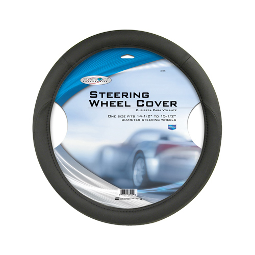 Steering Wheel Cover, Black Foam, One Size