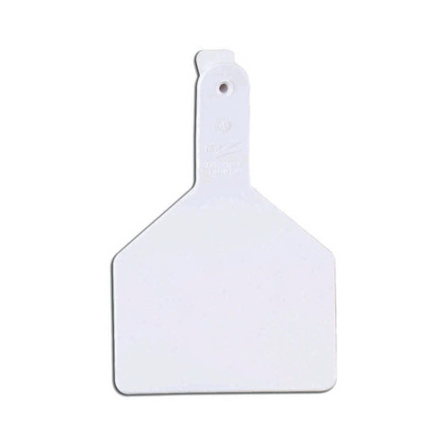 Z Tags 9053603 Cow Tag, White, 3 x 4.5-In  pack of 25