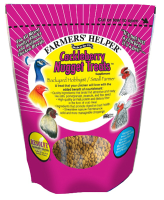 C & S 06338 Farmers' Helper Cackleberry Nugget Treat, Nugget, 27 oz