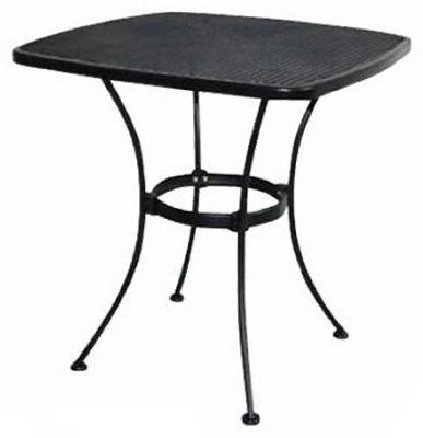 WOODARD, LLC WI-300-T Uptown Patio Bistro Table, Steel Mesh, 28-In.