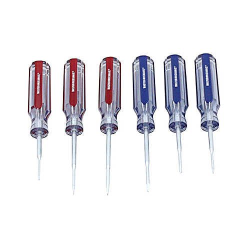 Precision Slotted & Phillips Screwdrivers, 6-Pc. Set